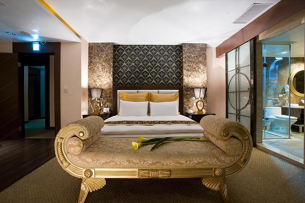 Crystal Business Motel Hsinchu stad Rum bild