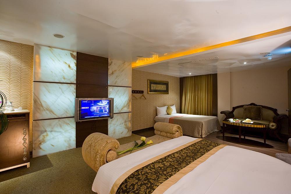 Crystal Business Motel Hsinchu stad Exteriör bild