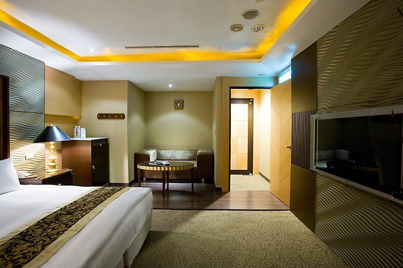 Crystal Business Motel Hsinchu stad Rum bild