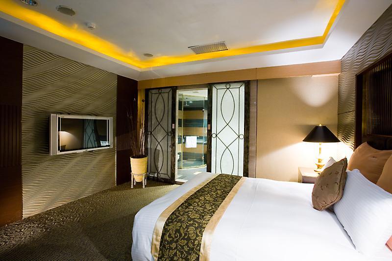 Crystal Business Motel Hsinchu stad Rum bild